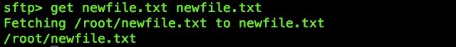 Use mac terminal as FTP server