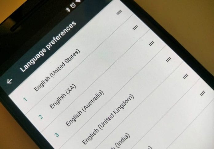 Új beviteli nyelvek hozzáadása az Android Naugat 7.0 rendszerhez