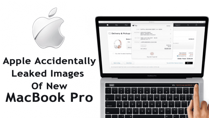 Apple Accidentally Leaked Images Of New MacBook Pro
