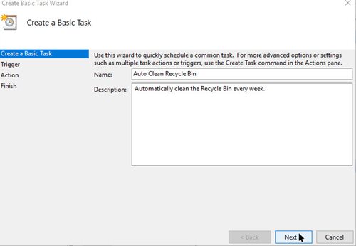 How to Schedule Windows to Empty Recycle Bin Automatically - 95