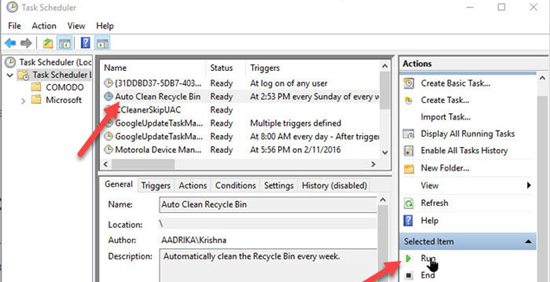 How to Schedule Windows to Empty Recycle Bin Automatically - 95