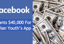 Facebook Grants $40,000 For Indian Youth’s App