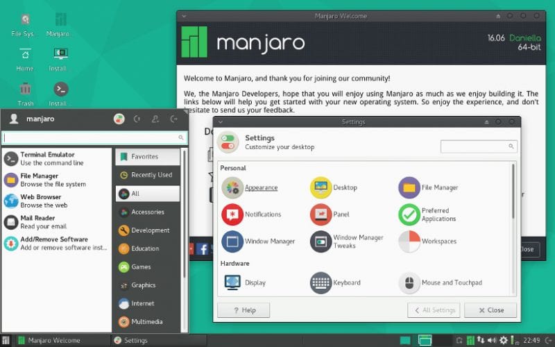 Как установить manjaro linux рядом с windows 10