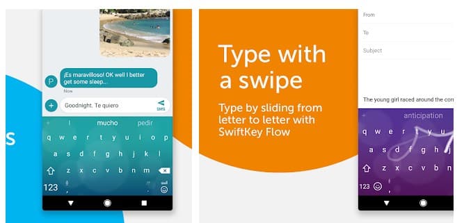 Swiftkey billentyűzet