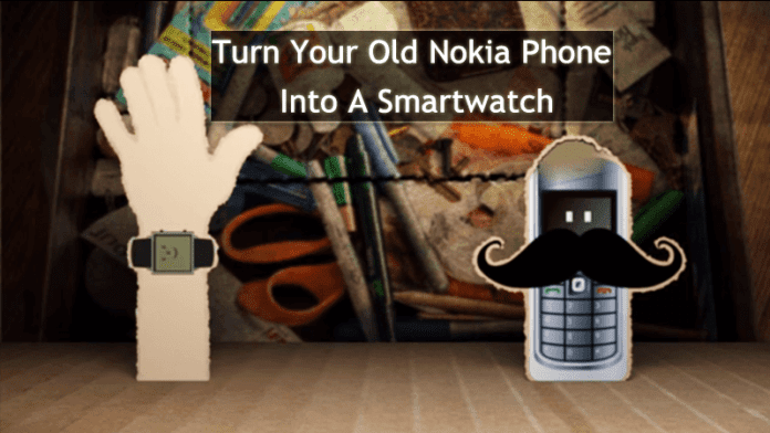 This Hacker Turned An Old Nokia Phone Into A Smartwatch