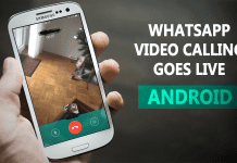 Finally! WhatsApp Video Calling Comes To Android Devices