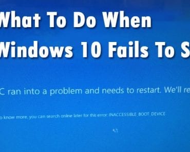 What You Should Do If Windows 10 Fails to Start