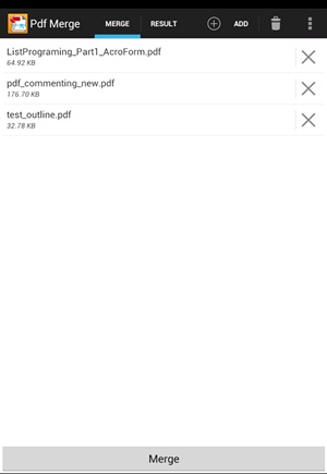 Συνδυάστε αρχεία PDF στο Android
