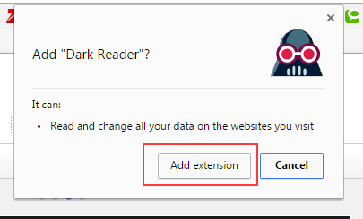 dark reader ext