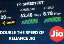 Here's How You Can Double the Speed Of Reliance Jio