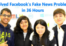 Facebook's Fake News Problem Solved in 36 Hours By These Students