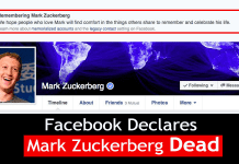 Facebook Wrongly Declares Users Dead, Including Mark Zuckerberg