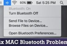Top 4 Methods to Fix MAC Bluetooth Problems