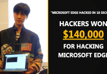 Hackers Won $140,000 For Hacking Microsoft Edge