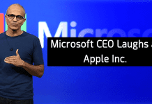 Microsoft CEO Laughs at Apple Inc. For a Genuine Reason