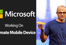 Microsoft CEO Satya Nadella Says Working On The "Ultimate Mobile Device"