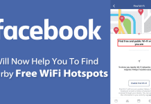 Now Facebook Will Help You To Find Nearby Free WiFi Hotspots
