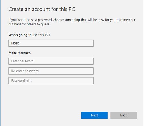 Windows-számítógép elhelyezése-kioszk-módba-hozzárendelt hozzáféréssel