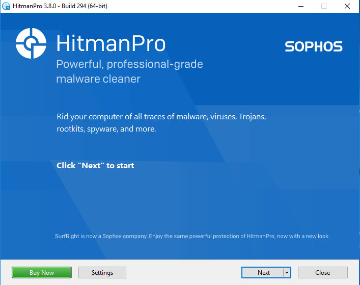 Use HitMan Pro