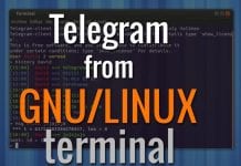 How to Use Telegram From Linux Command Line