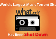 World's Largest Music Torrent Website Has Been Shut Down