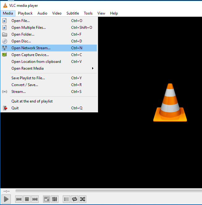 downloading youtube video using vlc