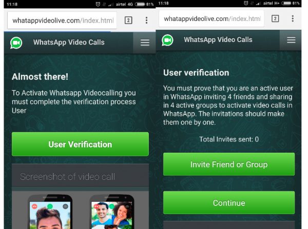 Attention! Don’t Click the Fake WhatsApp Video Calling Link