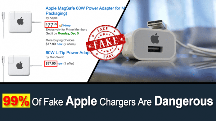 99% Of Fake Apple Chargers Are Dangerous