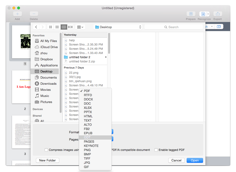 Cisdem OCRWizard 4  Convert and Edit Scanned PDF Documents on MAC OS - 74