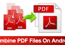 How to Combine PDF Files On Android