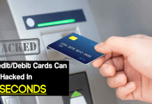Your Credit/Debit Cards Can Be Hacked In Just 6 Seconds