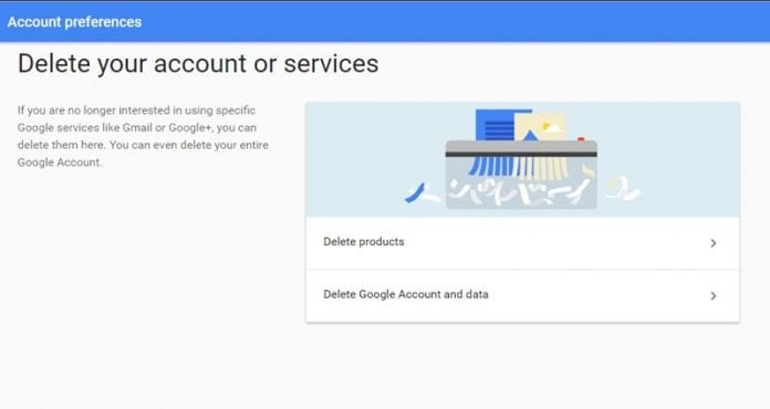 Delete Youtube, Google+, Gmail from Your Google Account in One Go