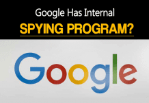 OMG! Google Has Internal "Spying Program"