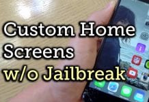 How to Customize iPhone Home screen without Jailbreak