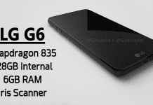 LG G6 To Feature 6GB RAM, Snapdragon 835, 128GB Internal