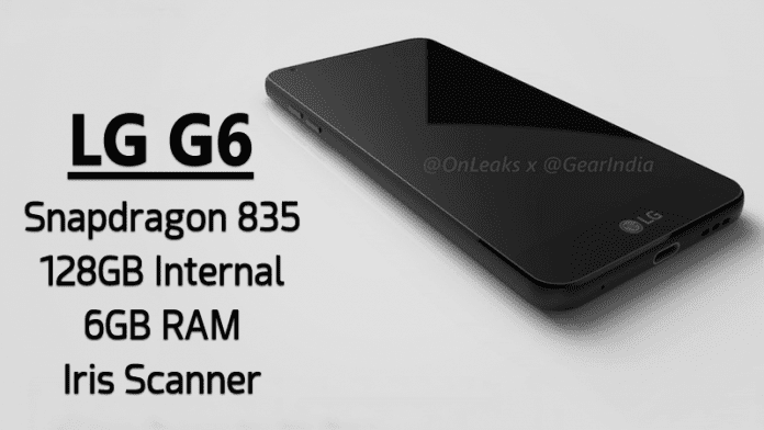 LG G6 To Feature 6GB RAM, Snapdragon 835, 128GB Internal