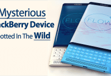 Mysterious BlackBerry Device Spotted In The Wild