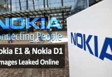 Nokia E1 And Nokia D1 Images Leaked Online