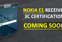 Nokia E1 Receives 3C Certification, Coming Soon