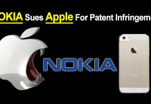 Nokia Sues Apple For Patent Infringement