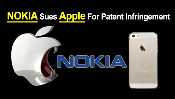 Nokia Sues Apple For Patent Infringement