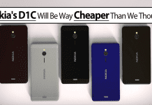 Nokia's D1C Android Smartphone Will Be Way Cheaper Than We Thought