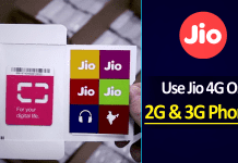 Now You Can Use Reliance Jio 4G Services On 2G And 3G Smartphones