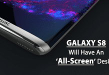 Samsung's Galaxy S8 Will Reportedly Have An 'All-Screen' Design