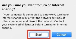 How to Share the Internet From MAC over Wifi or Ethernet - 75