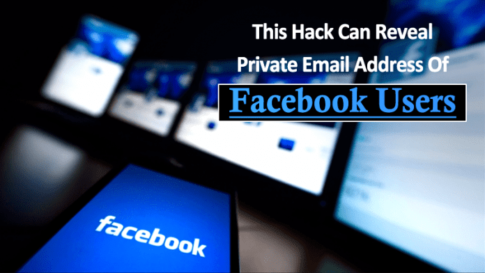 This Hack Can Reveal Private Email Address Of Any Facebook User