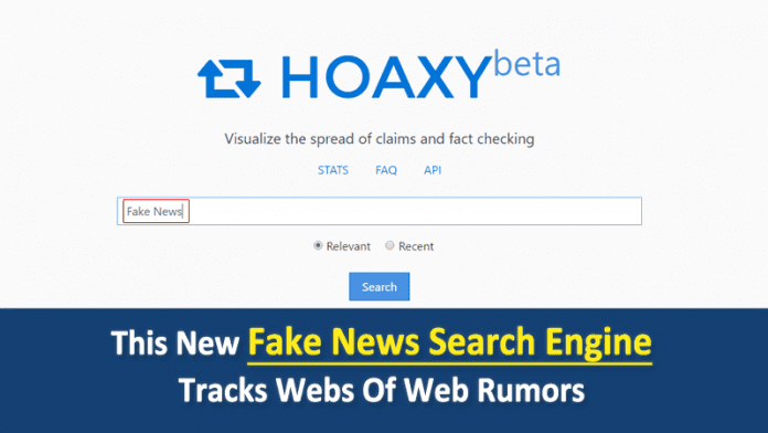 This New Fake News Search Engine Tracks Webs Of Web Rumors