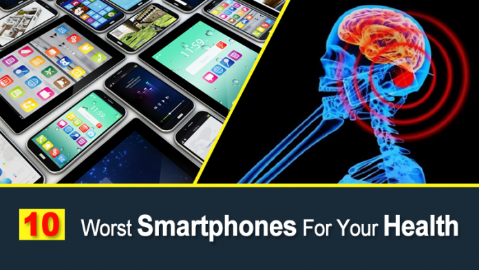 Top 10 nejhorších smartphonů pro vaše zdraví