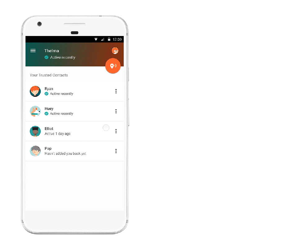 Trusted Contact App