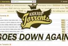 KickassTorrents After Coming Back To Life, Goes Down Again!